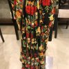 Black Floral Aari Jaal Embroidered Kashmiri Saree
