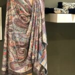 Pure Pashmina Kalamkari Shawl With Rich Paisley Design