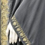 Grey Velvet Cape