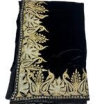 Black Velvet Cape Orni Bara Chinaar Design 2