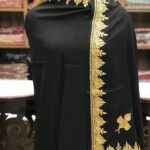 Pure Merino Wool Shawl With Tilla Hand Embroidery
