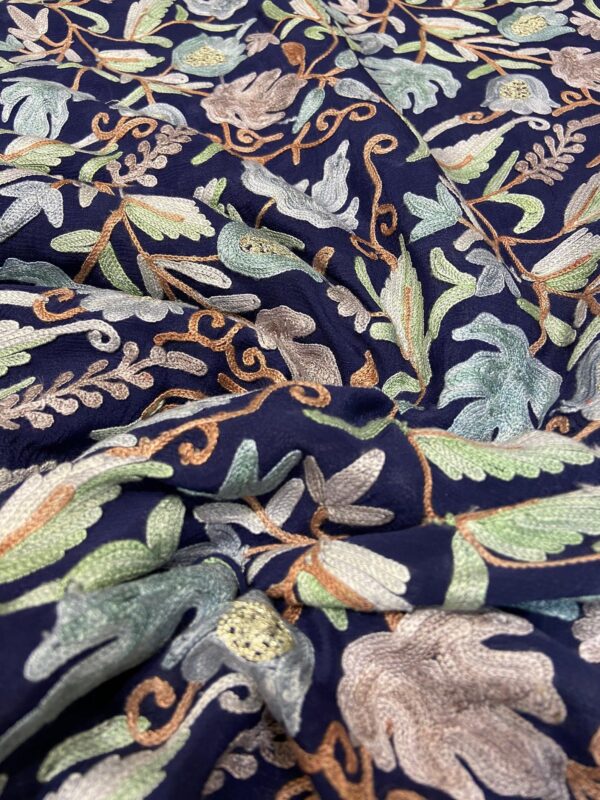 Kashmiri floral jaal Running Length