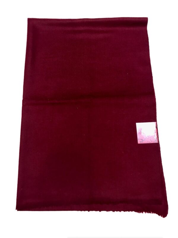 Plain Pure Pashmina Shawl, Soft and Warm Personalized Pure Pashmina Wrap