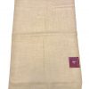 natural white Plain Pure Pashmina Stole
