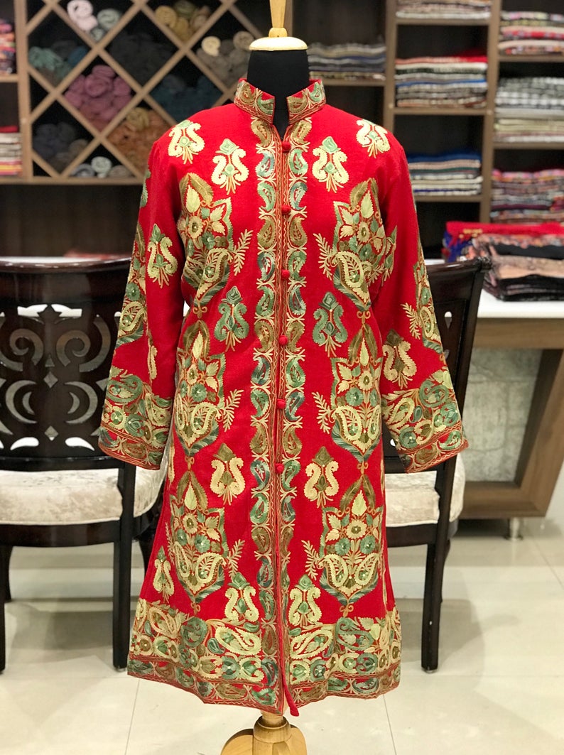 Kashmiri coat online hot sale