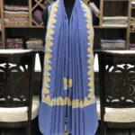 Pure Merino Wool Shawl With Tilla Hand Embroidery