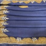Pure Merino Wool Shawl With Tilla Hand Embroidery