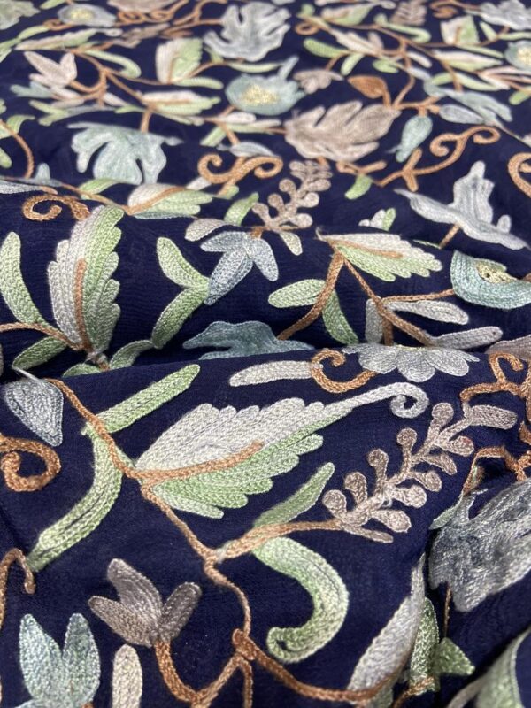 Kashmiri floral jaal Running Length