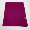 magenta Plain Pure Pashmina Shawl