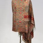 Modal Silk Grey Kani Weave Dupatta