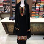 4 Border Cut Daana Aari Neck Salwar Suit