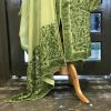 Green Paisley Jaal Embroidered Salwar Suit 2