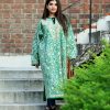 Green Pure Wool Kashmiri Phiran with Jaal Paisley Embroidery