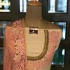 Pink Zardozi Aari Embroidered Kashmiri Suit Front