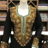 Sozni and Tilla Fusion Embroidered Salwar Suit closeup