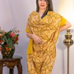 Yellow Pure Pashmina Shawl With Multi-Colour Sozni Jamawar Hand  Embroidery