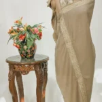 Pure Pashmina Shawl With Tilla Hand  Embroidery