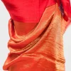 Zari Reversible Red Pure Pashmina Shawl Front