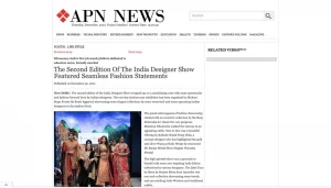 APN NEWS Angad Creations Fashion Show