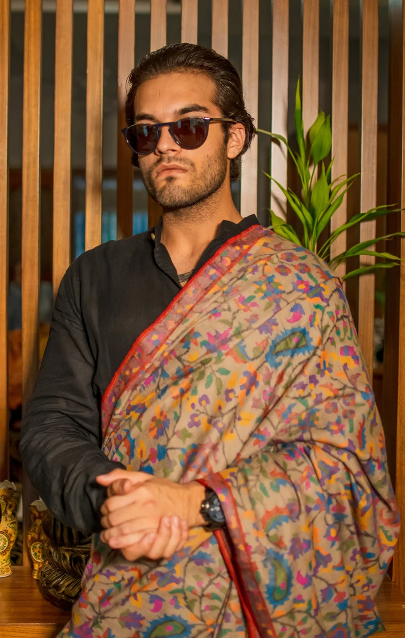 Pashmina kani shawl online hotsell