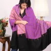 Multi Colour Pure Pashmina Shawl With Sozni Hand Embroidery front
