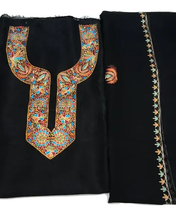Thread Hand Embroidered Kashmir Woman Suit