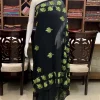 Poly Georgette Aari Embroidered Kashmiri Saree