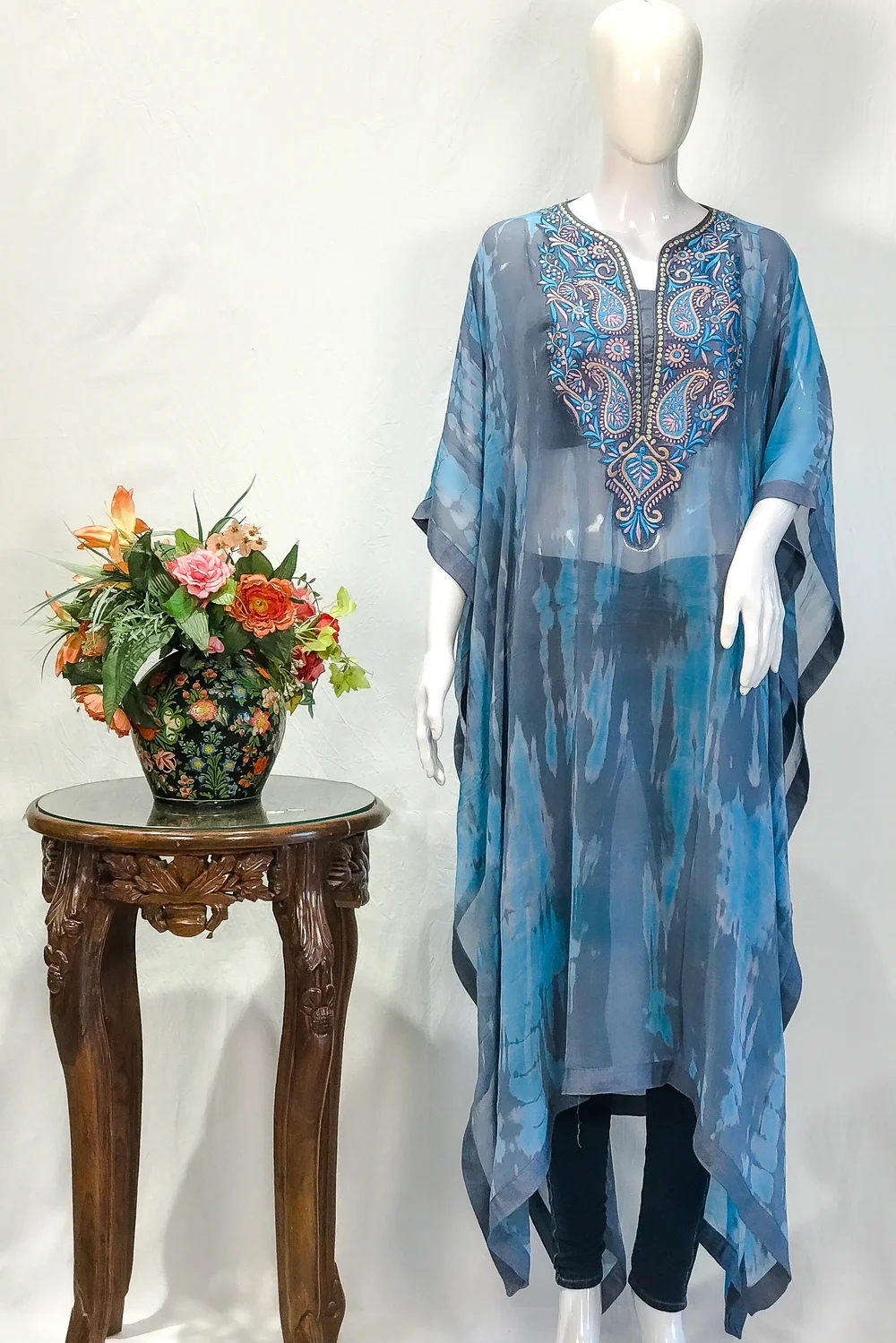 Short Kashmiri Kurti – The Chikan Company