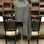 Pure Wool Scarf Tribal Thread Embroidered