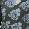 Black Viscose Georgette Aari and Hand Cut Daana Fused Kashmiri Saree front