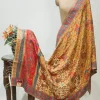 Yellow Modal Silk Kani Weave Dupatta