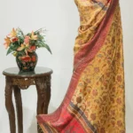 Yellow Tribal Modal Silk Kani Weave Dupatta