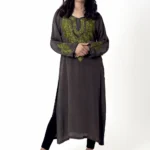 Kashmiri Kurta with Aari and Kardana Work