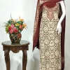 Maroon Salwar Suit with Kashmiri Aari & Zari Embroidery