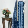 Blue Salwar Suit with Kashmiri Aari Embroidery