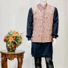 Modal Silk Kani Nehru Jacket
