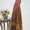 Vine Modal Silk Kani Saree With Wildlife Pattern