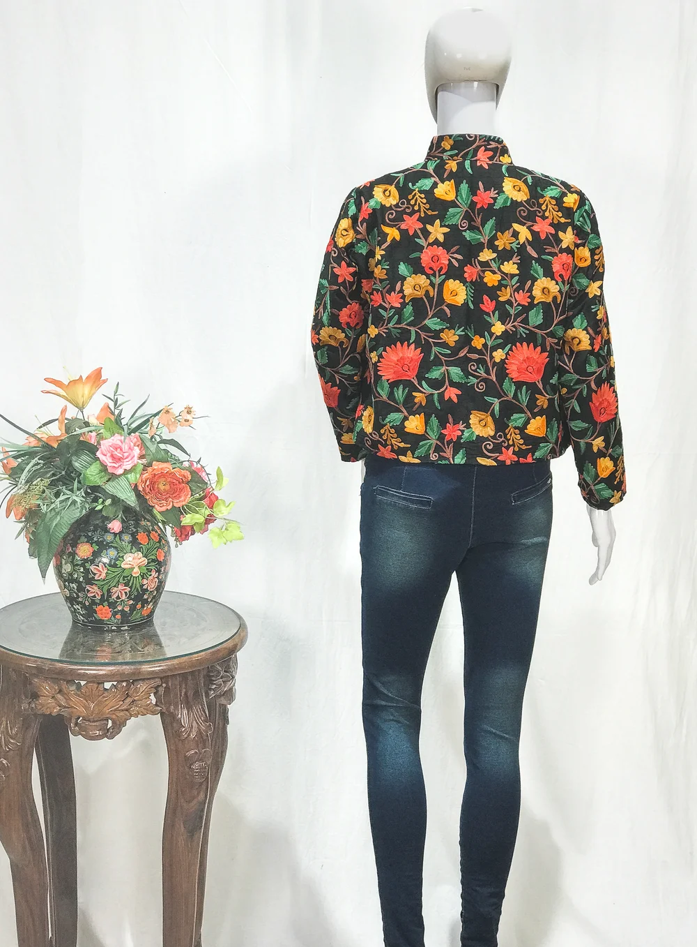 Floral bolero jacket on sale