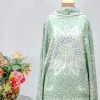 Pista Green Women Kashmiri Sozni Jaal Pure Pashmina Shawl With Hand Embroidery