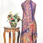 Purple Modal Silk Kani Dupatta