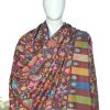 rust color gents kani pashmina