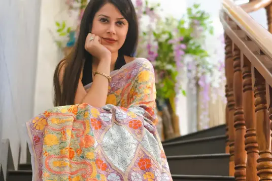 Elegant Kashmiri Saree