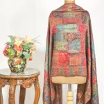 Grey Modal Silk Kani Dupatta