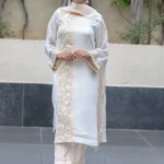 Kashmiri Salwar Suit with Aari Embroidery